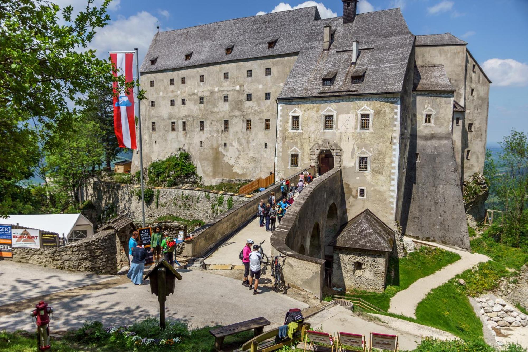 Hotel Burg Altpernstein Micheldorf in Oberösterreich Exterior foto
