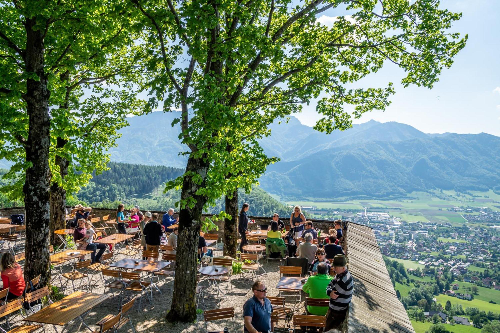 Hotel Burg Altpernstein Micheldorf in Oberösterreich Exterior foto